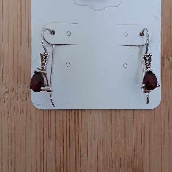 Silver Hook Style Earrings - Picture 1 of 9